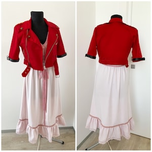 Aerith Gainsborough Cosplay, Aerith costume, Aerith cosplay, Final Fantasy Remake cosplay, cosplay costume, ff costume