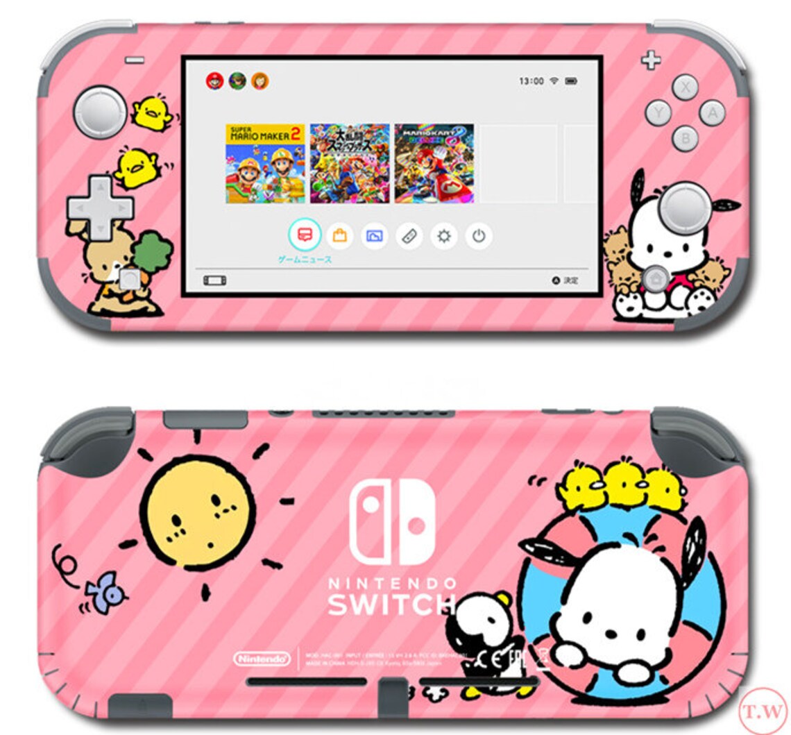 New Cute Skin For The Nintendo Switch Lite Decal Vinyl Skin Etsy