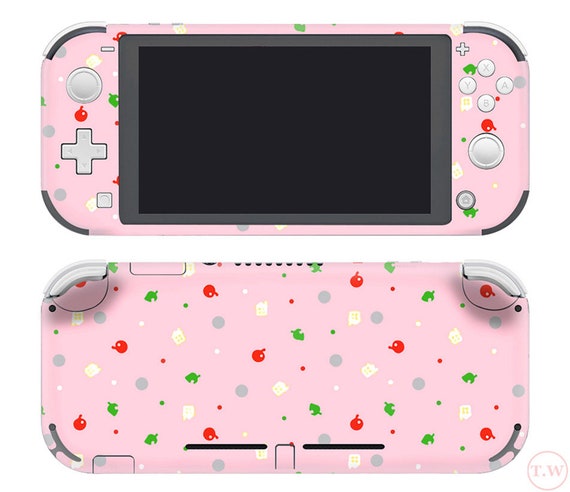 Nintendo switch lite animal crossing skin sale