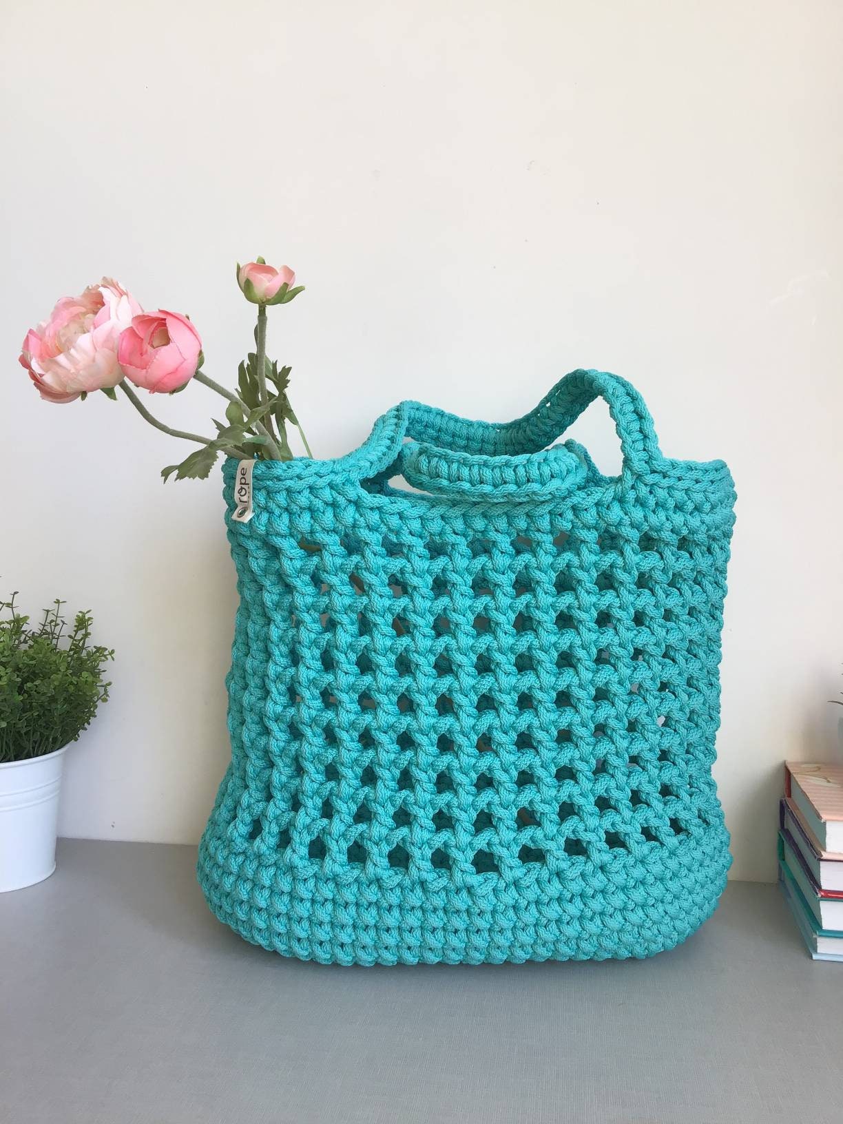 Beige Crochet Bag Beach Summer Knit Bag Rope Bag Market Bag Etsy 日本 Beige Crochet Bag Beach Summer Knit Bag Rope Bag Market Bag Etsy 日本