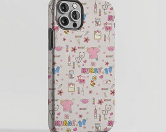 Krankenschwester Handyhülle iPhone Hülle KrankenpflegeStudent Geschenk gesundheitshelfer Samsung Galaxy Schutz Google Pixel Nurse Cover medizinisch ästhetisch
