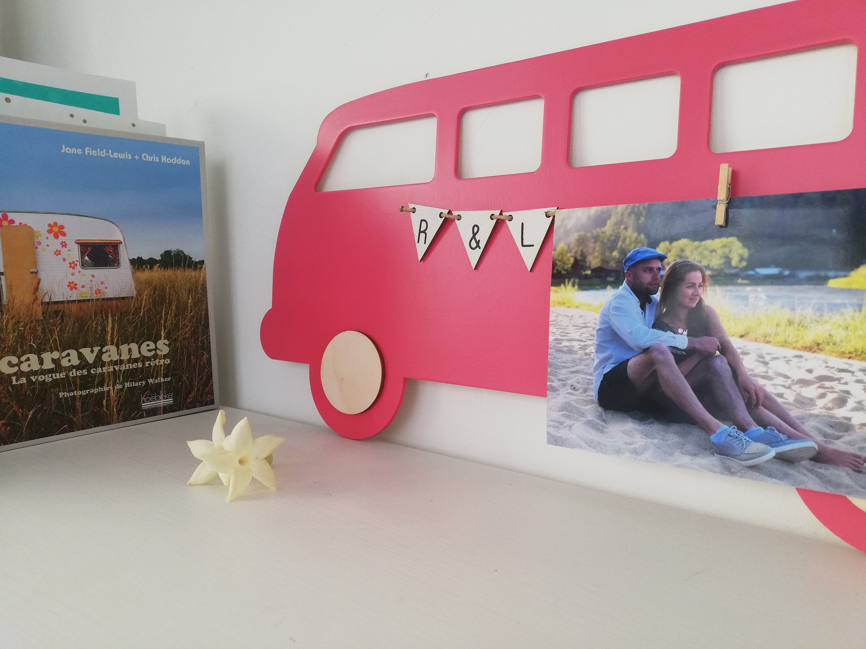 Cadeau Pour Couple Passionné de Voyage et Camping-Car - Personnalisé