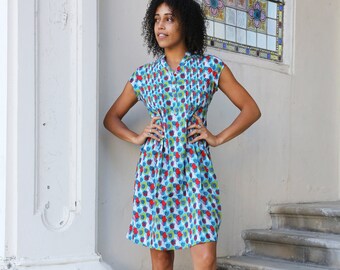 Loose Cotton Dress - Etsy UK