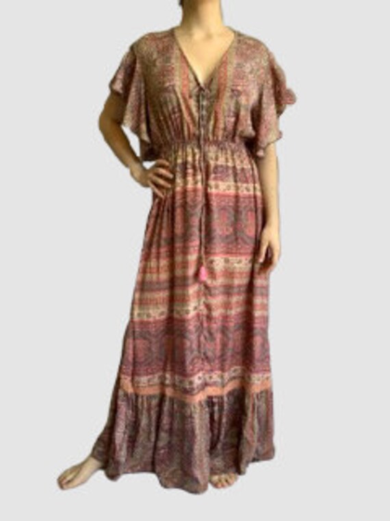 gypsy style maxi dress