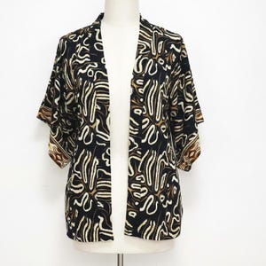 Silk Bohemian Kimono, Beach Cover Up, Ibiza Festival Clothing image 5