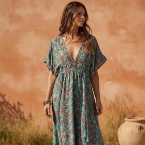 floaty beach dresses Dress length design with subtle
