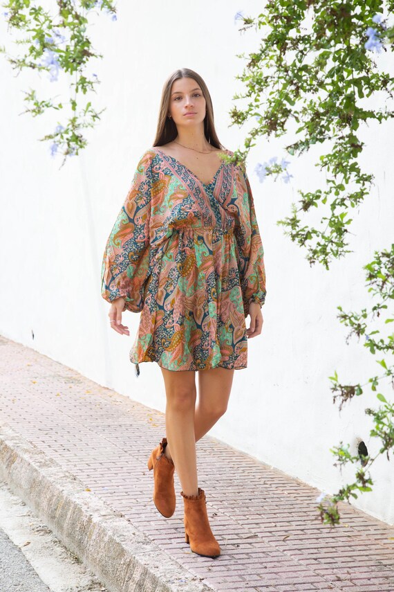 danica mini dress DANICA TIE MINI DRESS