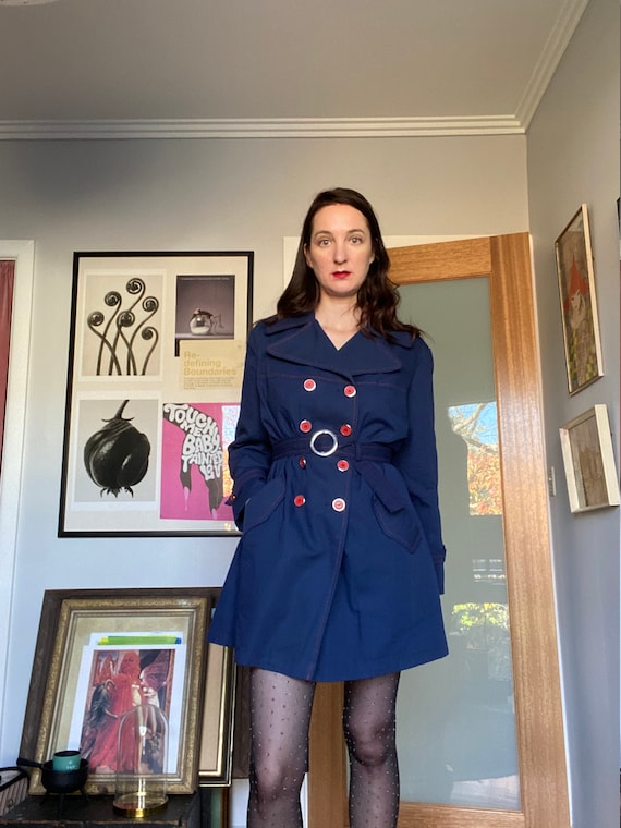 Mini trench hotsell coat