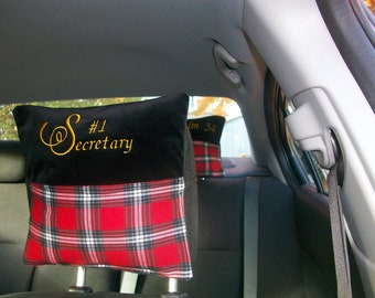 Personalized Car Headrest Pillow || For Your Vehicle