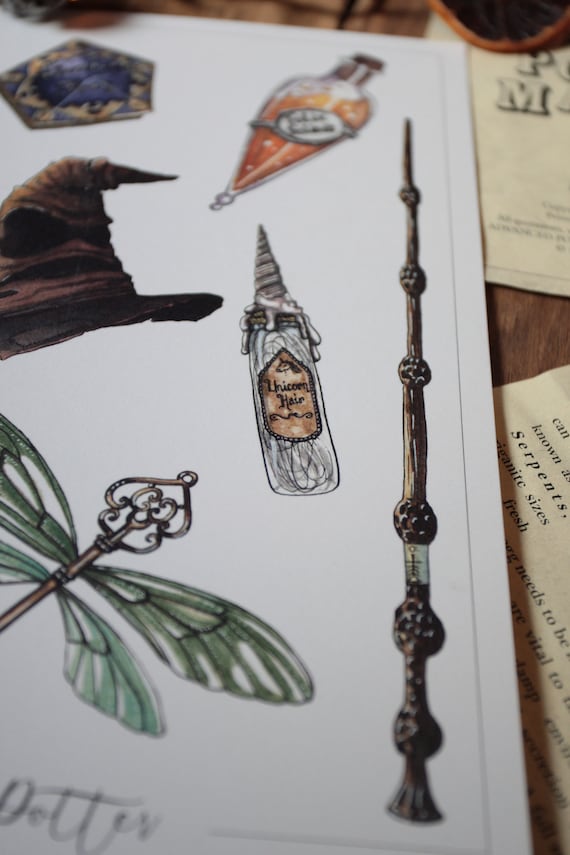 La magnifique collection illustrée des Harry Potter - Pompons et