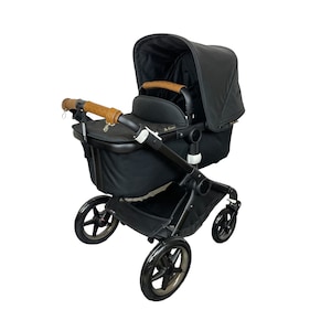 Bugaboo Fox Lamb Leather stuur en veiligheidshoes set zdjęcie 1