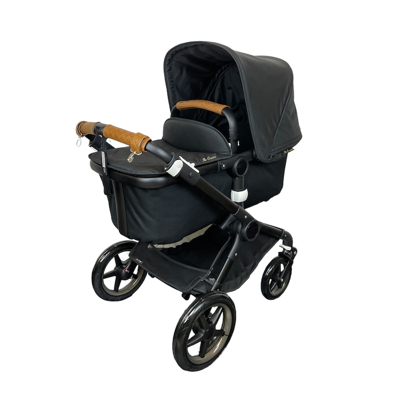 Bugaboo Fox Lamb Leather stuur en veiligheidshoes set afbeelding 1