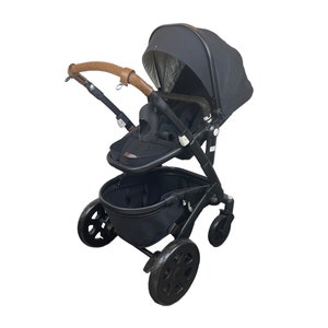Complete Set-bugaboo Cameleon 3/bugaboo Buffalo Hood & Covers Set in Real  Lambs Leather in Quilted Design 