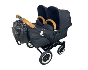 Bugaboo Donkey 2 Duo Lamslederen stuur- en veiligheidsbeugel hoezen set