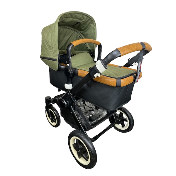 Bugaboo Buffalo komplettes Lamsleren stuur-, veiligheids- en Rahmenset Inkl. Kostenlose Taschenhaken