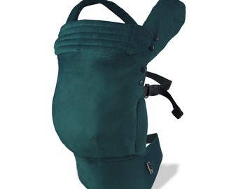 Baby Carrier Dark Green Velvet Super Nice in Use  Overload in Wonderfull Reviews  (available in 20 colors)