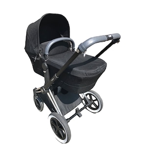 Cybex Priam handlebar and safetybar covers real leather 3 pieces.