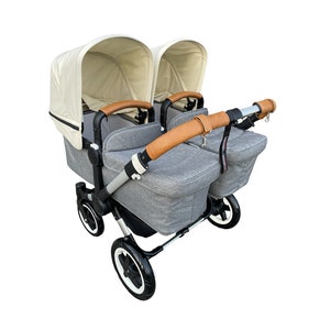 Bugaboo Donkey 3 and 5 Duo/Twin handlebar and safetybar covers set.