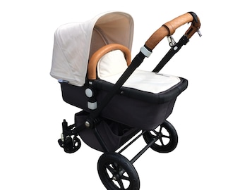 Bugaboo Cameleon 1&2 Lammleder Lenker und Sicherheitsbügel Bezug Set