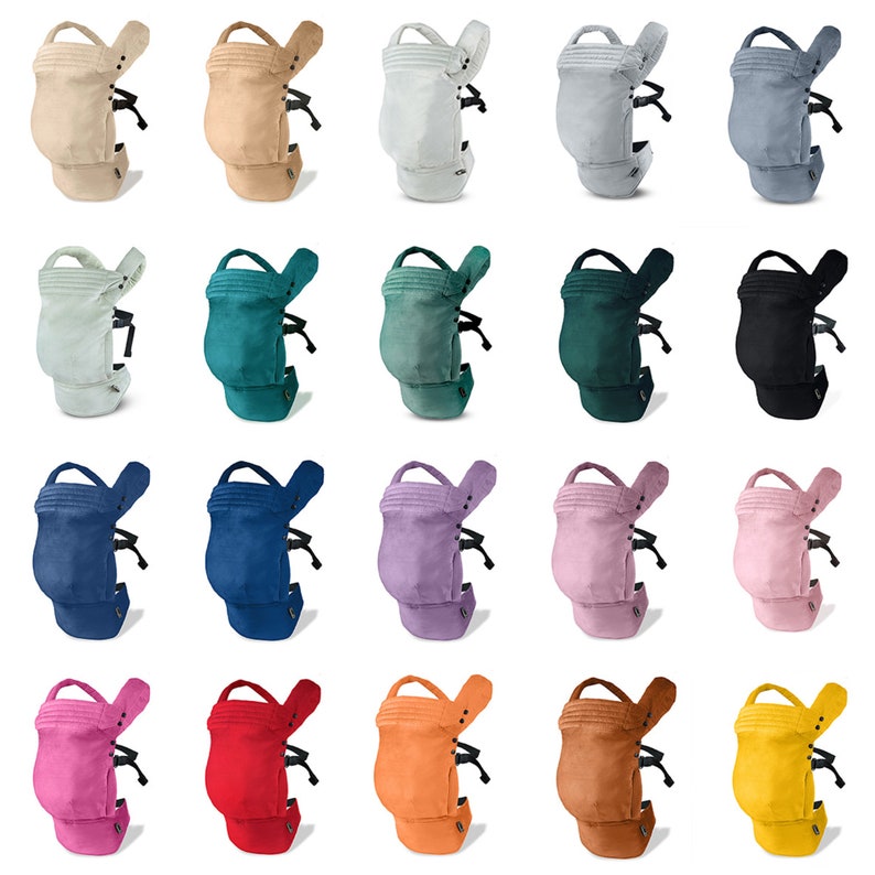 Baby Carrier Velvet available in 20 colors image 1