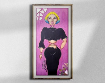 Pop Surrealism Art, Surreal Art Original Painting, Gothic Figurative Art, Dark Surreal Art, Bizarre Art, Dark Fantasy Art, Body Horror Art