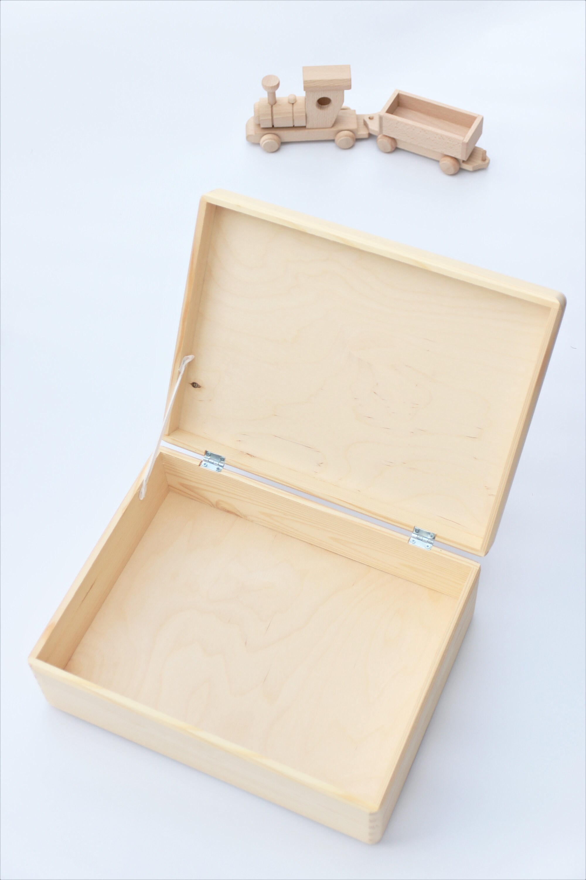 personalized HOLZBOX with names and dates of birth Reminder Box Birth Gift Baptism Gift