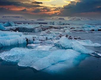 Nature Lover Gift ~ Mindfulness Gift ~ Iceland ~ Glacier