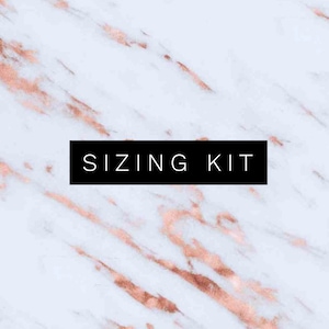 Press on nail sizing kit ~ Nail sizing kit ~ Sizing Kit ~ Fake nails ~ False nails ~ Stiletto false nails ~ Press on nails