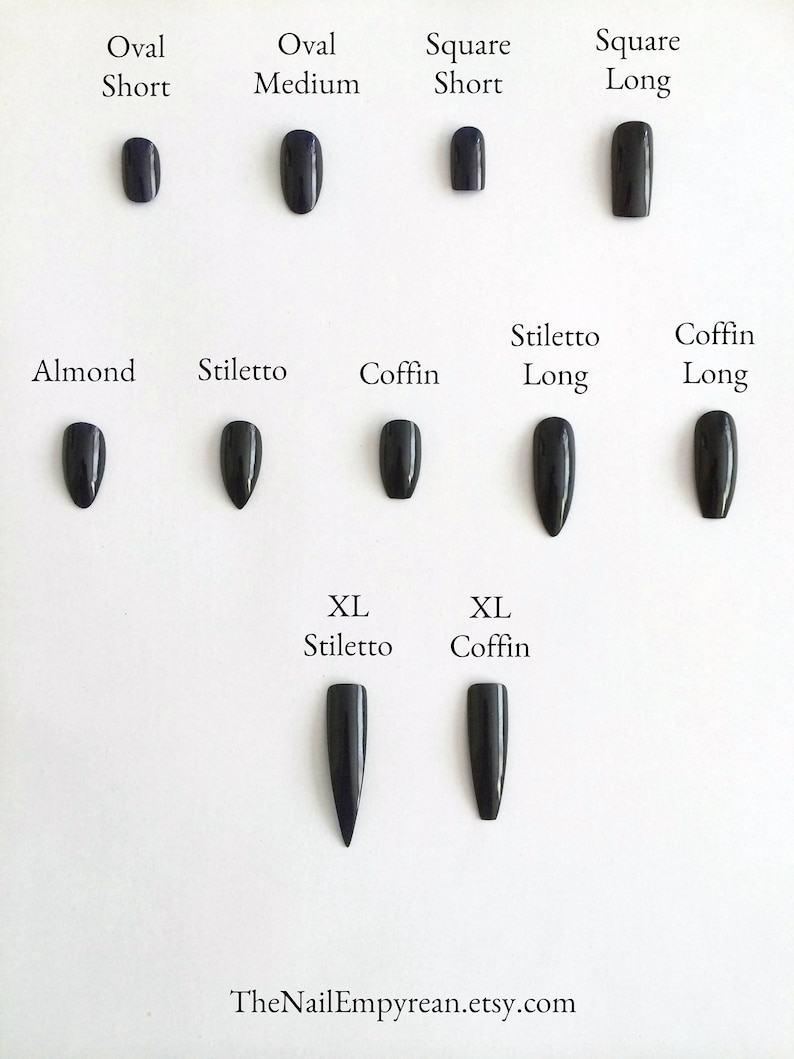 Glitter Press on Nails Glitter Fake Nails Glitter False Nails Stiletto False Nails Fake Nails