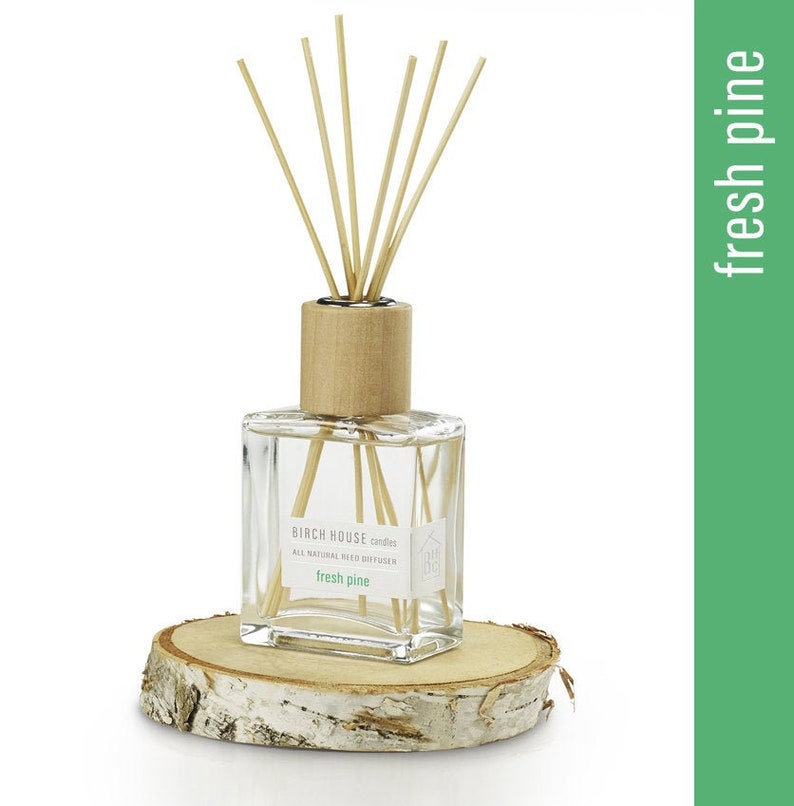 Reed Diffuser fresh pine Christmas Tree Holiday scents Etsy