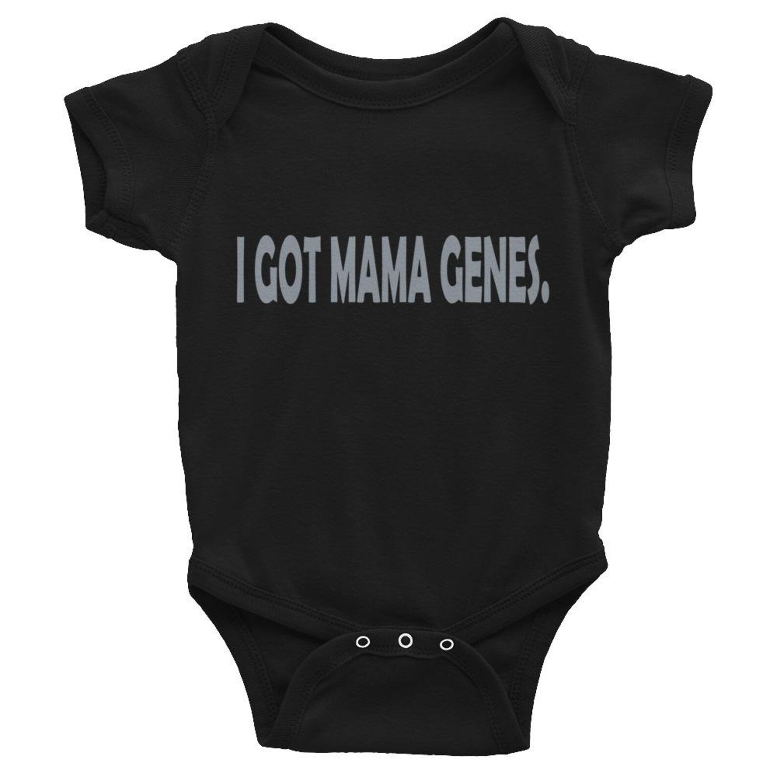 I got Mama Genes Funny Baby Bodysuit | Etsy