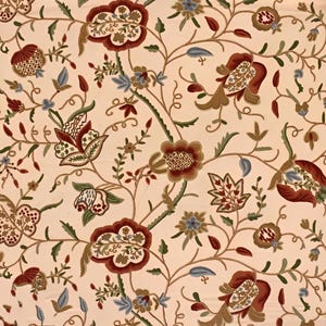 Free Shipping/ Hand-Embroidered Window-Door Curtains- Cotton- Linen/ Dual-Tone Flower Embroidered Curtain