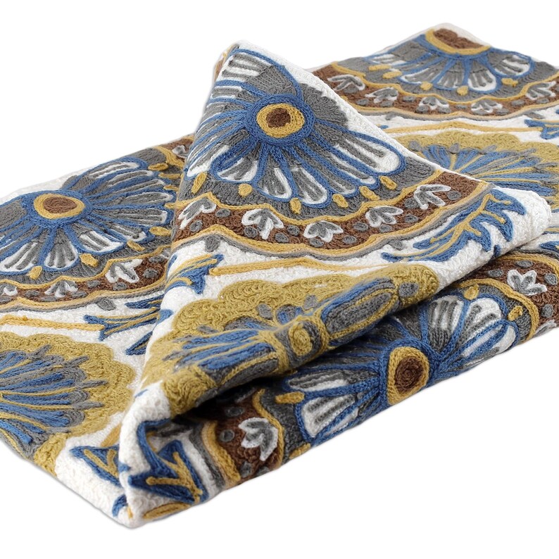 TraditionalApplique Wool Tapestry Rug