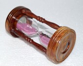 Antique Hour Glass Wood Sand Timer Vintage Victorian Sand Watch Ship Nautical Love Home Decor Wedding Anniversary Groom Kitchen Desktop Gift