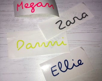 DECAL ONLY-Love island personalised water bottle decal-Love island inspired-Love island name decal-vinyl name transfer-love island font