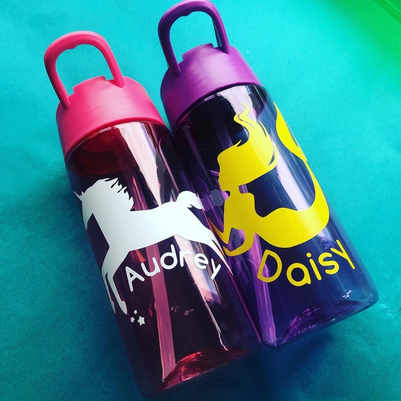 LABEL Onlypersonalised Kids Name Water Bottle Stickervinyl Etsy UK
