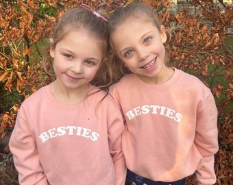 Meilleur ami-meilleur ami-cadeau meilleur ami-chemise meilleur ami-pull pour enfant-besties-pulls pour jumelage-pull pour tout-petit-tenues les plus belles pour enfants