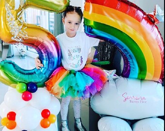 Camiseta de 5.º cumpleaños-Traje de 5.º cumpleaños-Camiseta personalizada con el número 5-Quinto cumpleaños-Camiseta con el número 5