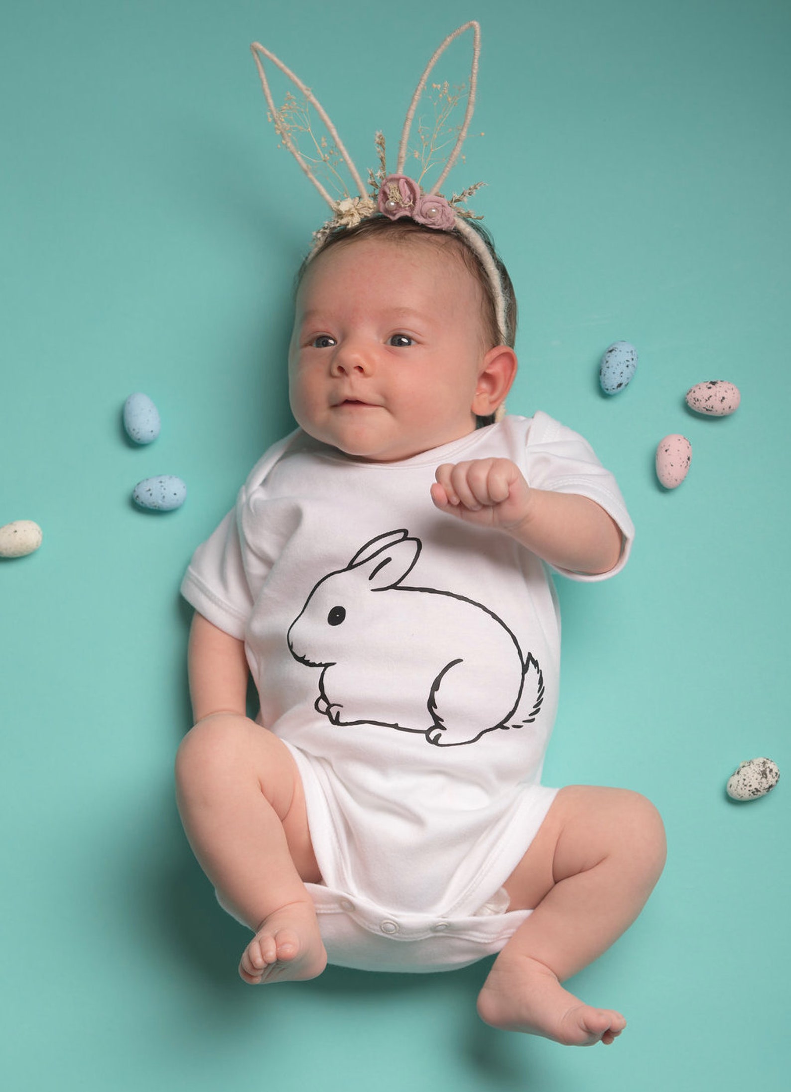 Baby easter outfitMy 1st EasterBunny onesie1st Easter Etsy