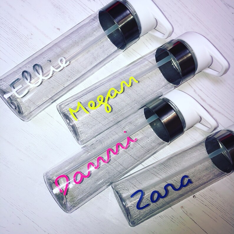 Name Decals for Cupscustom Cup Decalsvinyl Decalscup Etsy