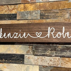 Custom sign - 1st name sign - lovers sign- personalized sign - wedding - anniversary - engagement - sign for gay couple - love matters