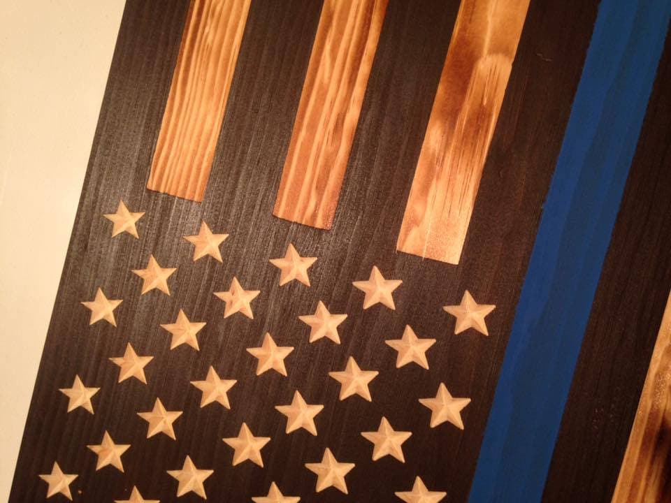 Rustic American Flag Wooden Flag American Flag rustic | Etsy