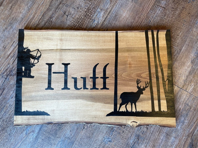 Custom Archery Sign address Sign Personalized Sign for Etsy