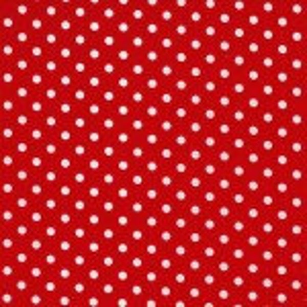 Michael Miller, Dumb Dot Red, CX2490-REDX-D, fabric by the yard