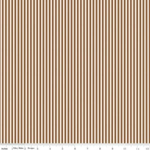 Teddy Bear, Eighth Inch Stripe with Ivory, by the Riley Blake Designers, C505-TEDDYBEAR, fabric by the yard