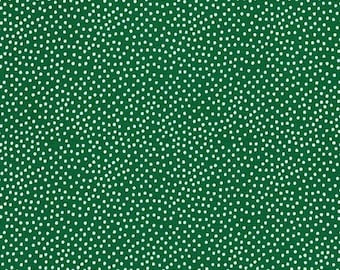 Garden Pindot Leaf, Michael Miller Fabrics, CX1065-LEAF-D, fabric by the yard