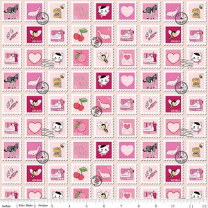 Mint for You, Blush, by Melissa Mortenson for Riley Blake Designs, C12760-BLUSH, fabric by the yard