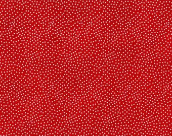 Michael Miller, Garden Pindot Red, CX1065-REDX-D, fabric by the yard