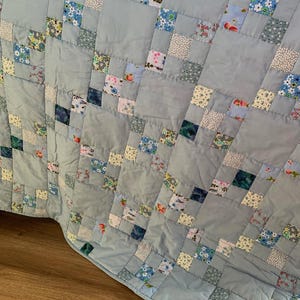 Nine patch, Patchwork quilt