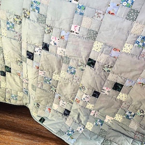 Nine patch, Patchwork quilt